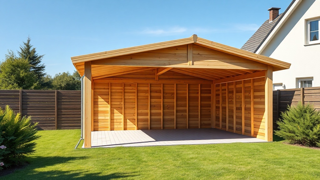 Skanholz Carport 3×3: Baugenehmigung in NRW – was beachten?