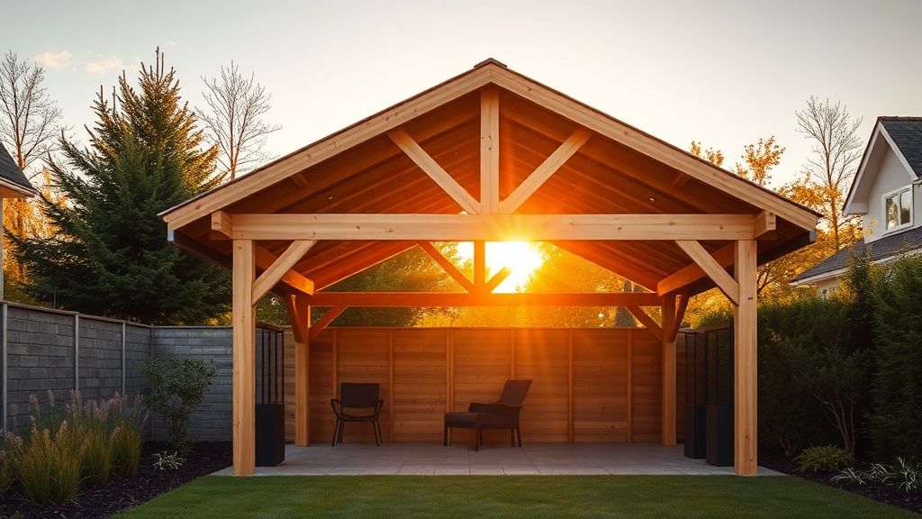 Skanholz Carport 3×3: Passgenauigkeit und Verarbeitungsqualität