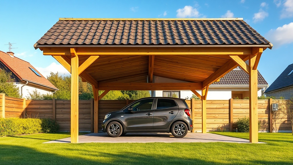 Skanholz Carport 3×3: Test und Praxiserfahrung nach 2 Jahren