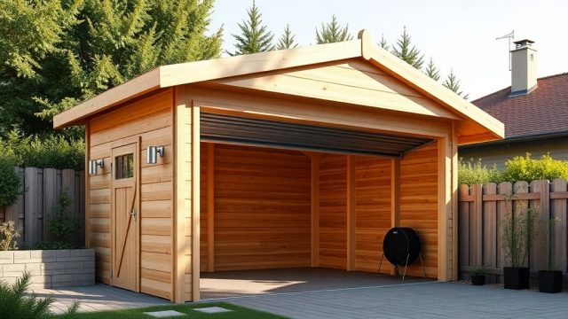 Skanholz Carport 3×3: Torantrieb nachrüsten – Schritt-für-Schritt-Anleitung